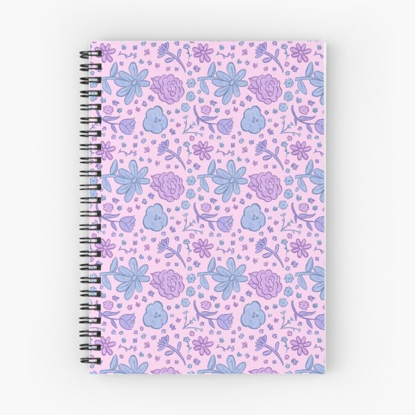 Item preview, Pink repeat floral pattern designed and sold by katiemichaele.