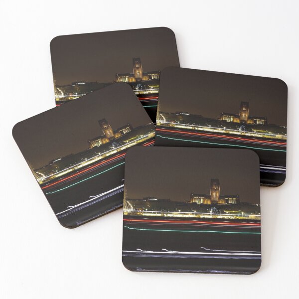 Item preview, Light trails across the Mersey  designed and sold by megdavitt.
