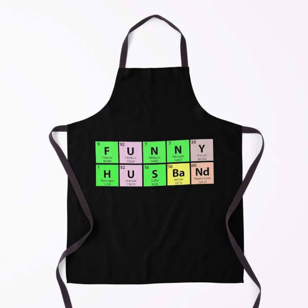 Item preview, Funny Husband Periodic Table designed and sold by Gold Wings Tees.
