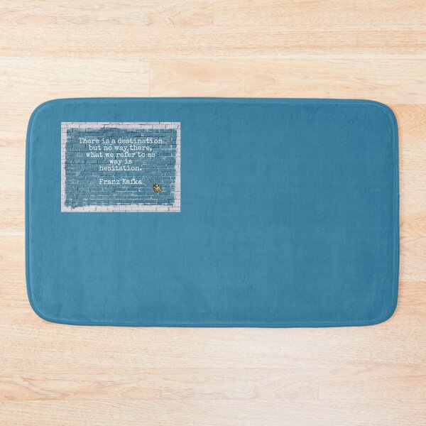 Item preview, Great quote about hesitation by Franz Kafka designed and sold by Pelikancrazy.
