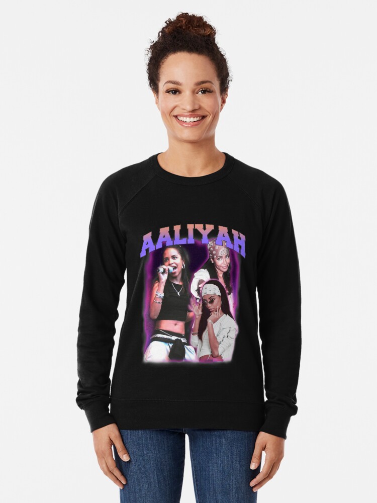 purple aaliyah shirt