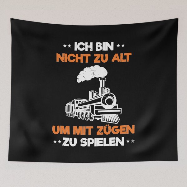 Item preview, Model train steam locomotive & trains saying for retired grandpa father designed and sold by Lenny Stahl.
