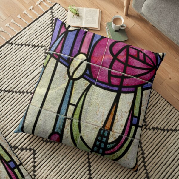 CHARLES RENNIE MACKINTOSH Coussin de sol