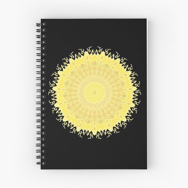 Artikelvorschau, Solar Plexus Chakra Mandala Motiv entworfen und verkauft von smashingarb.