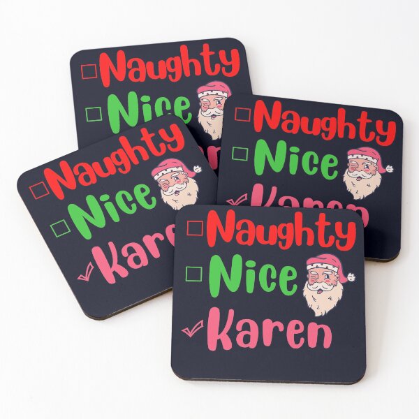 Item preview, Naughty nice karen funny christmas 2020 xmas joke designed and sold by GoodyLeo.