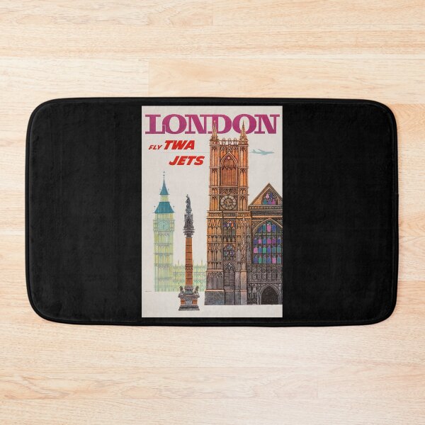 Item preview, retro classic London poster designed and sold by CorasPosters.