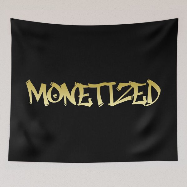 Item preview, Monetized YouTube Gold designed and sold by T-shirt-Designs.