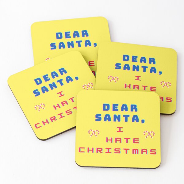 Item preview, Dear Santa, I Hate Christmas designed and sold by Style-November.