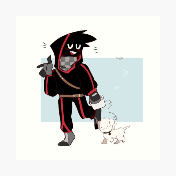 Badboyhalo walking rat Art Print