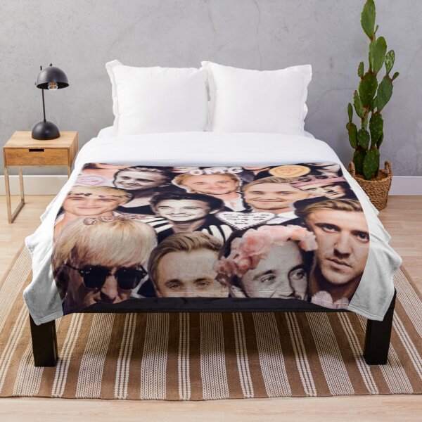 Cute Draco Malfoy Expression Throw Blankets Redbubble