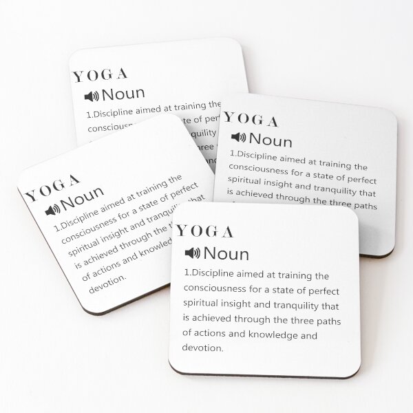 Item preview, funny yoga definition gifts for grandmother mom dad wife husband sister brother Son daughter Illustration designed and sold by fashion-tees.
