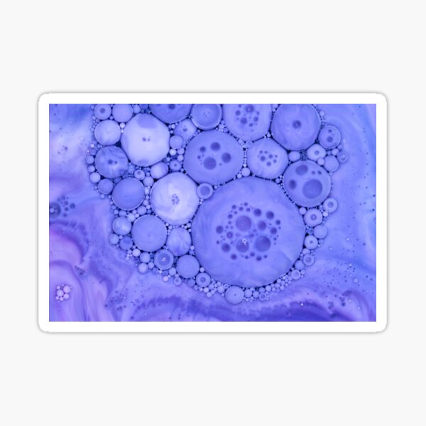 Bubbles Art Liam Sticker