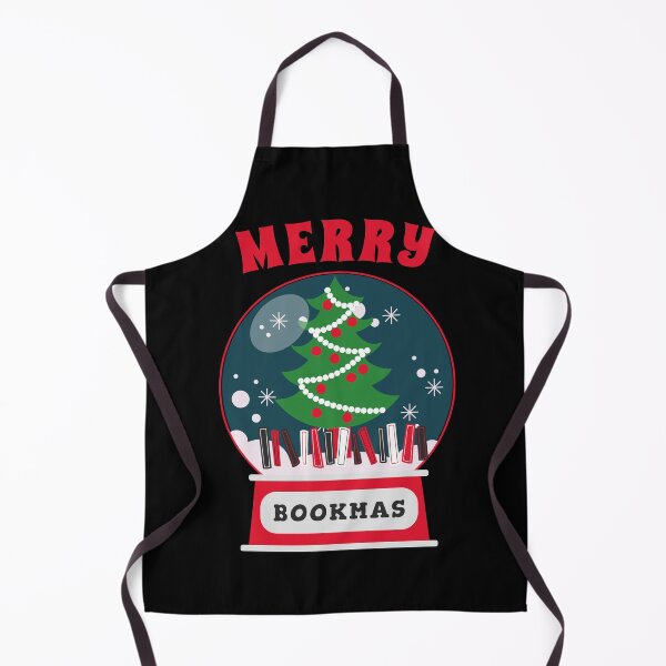 Item preview, Merry Bookmas! Christmas tree in a snow globe designed and sold by DeliriousSteve.