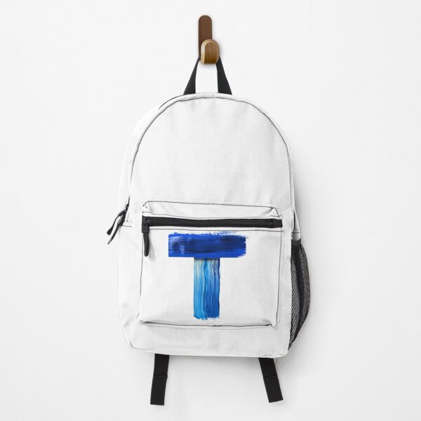 Item preview, Blue watercolor painted letter T designed and sold by Artsy Corner.