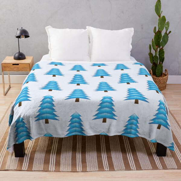 Item preview, Blue Gradient Christmas Tree designed and sold by hockeng.