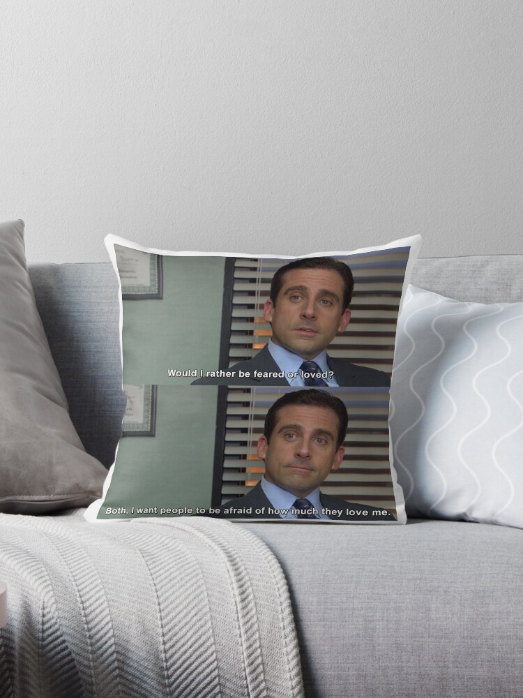 Michael Scott - The Office Collage Throw Pillow for Sale by Michaelws