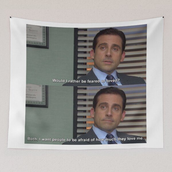 Item preview, I want people to be afraid of how much they love me- Michael Scott The Office designed and sold by 14Smith15.