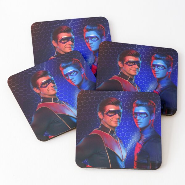 Item preview, Captain man and kid danger designed and sold by Merch by Laiba.