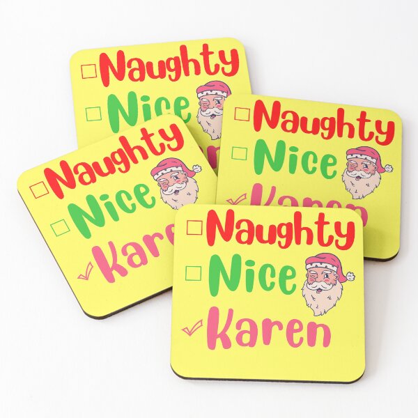 Item preview, Naughty nice karen funny christmas 2020 xmas joke designed and sold by GoodyLeo.