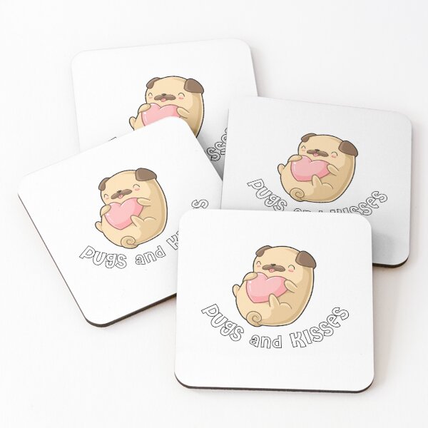 Item preview, Pugs and Kisses designed and sold by JEMILLERDESIGNS.