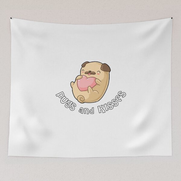 Item preview, Pugs and Kisses designed and sold by JEMILLERDESIGNS.