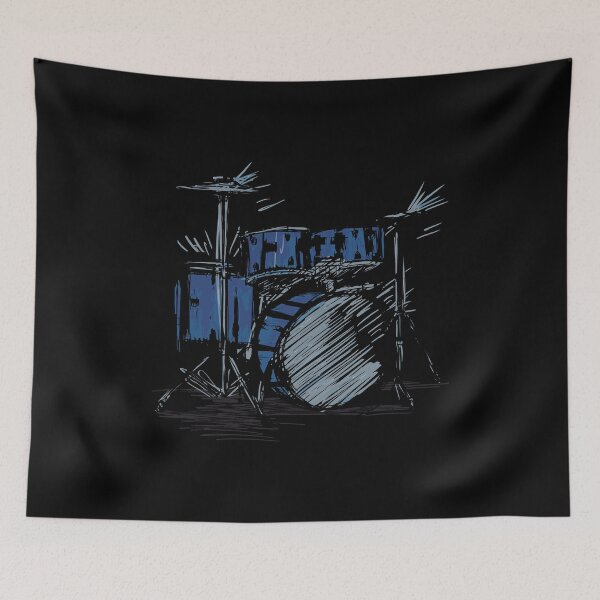 Item preview, Drum Set Music & Drum is life Pop Band Concert Live music designed and sold by Ofca.