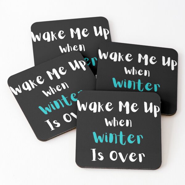 Item preview, Wake me up when winter is over designed and sold by Arts-And-Things.