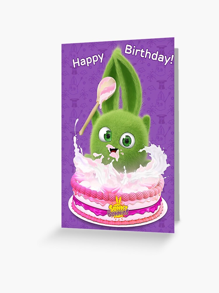 Tarjetas de felicitación «Sunny Bunnies - Cumpleaños de lúpulo» de Sunny- Bunnies | Redbubble
