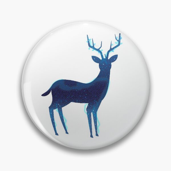 Item preview, Expecto Patronum Christmas Deer designed and sold by sabinako.