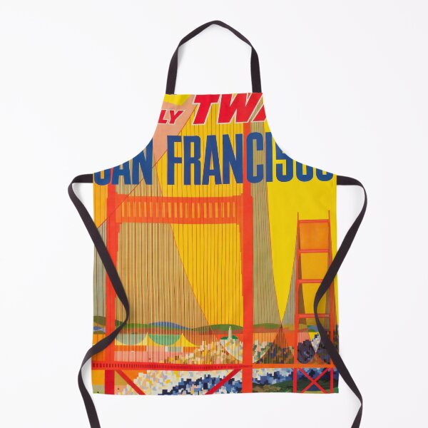 Item preview, retro classic San Francisco poster designed and sold by CorasPosters.