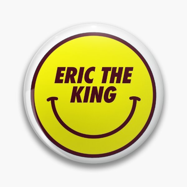 Item preview, Eric the King Smiley designed and sold by Pie-n-peas.
