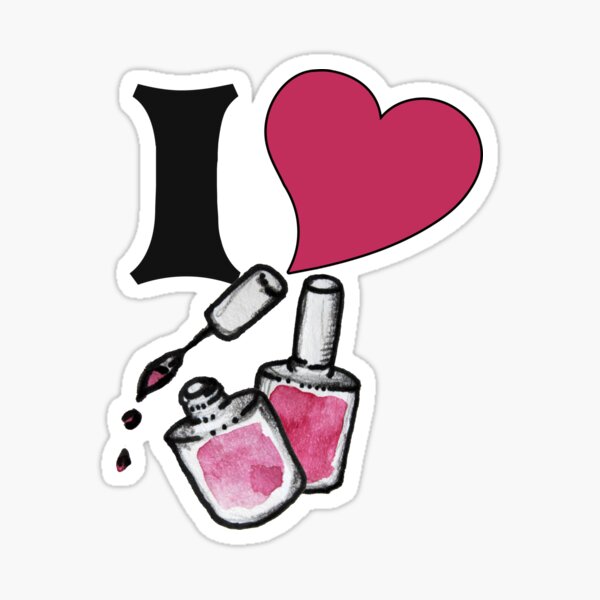 Item preview, I love nail polish designed and sold by Boog Monst .