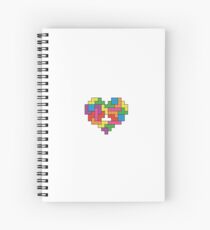 Tetris Spiral Notebook