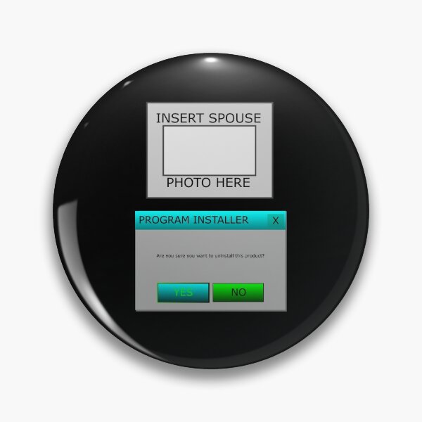 Item preview, Uninstall Spouse Wife Husband designed and sold by starshiporion.