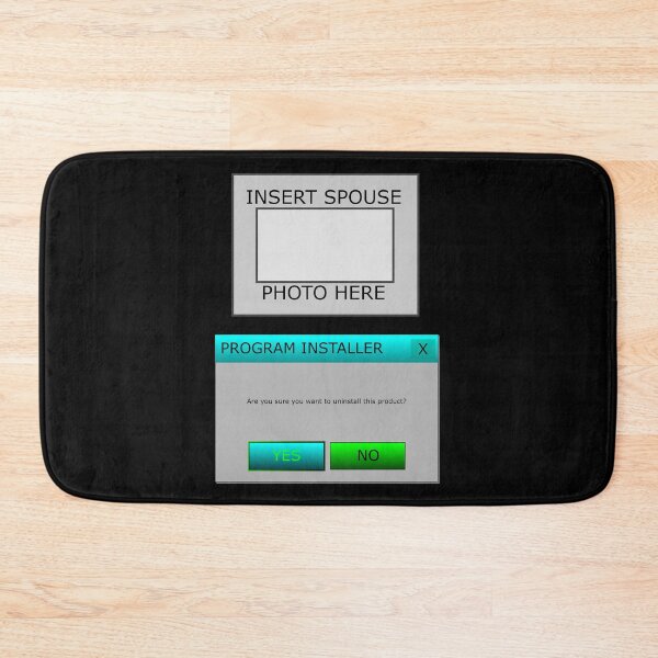 Item preview, Uninstall Spouse Wife Husband designed and sold by starshiporion.