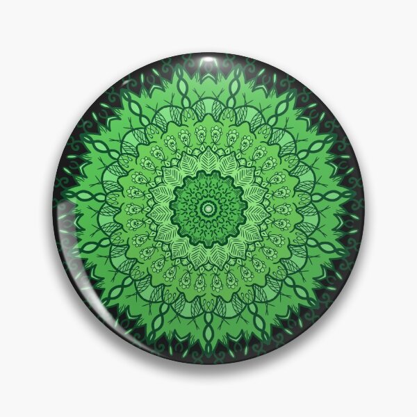 Aperçu de l'œuvre Motif de mandala de chakra du coeur créée et vendue par smashingarb.