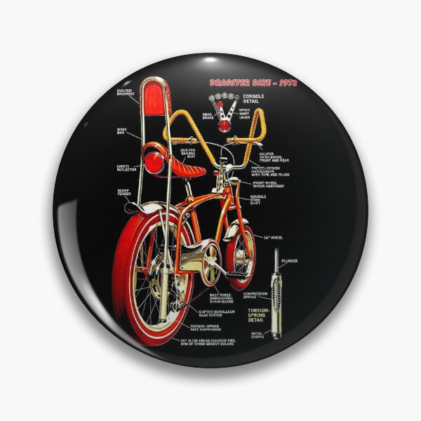 Item preview, BICYCLES : Vintage 1972 Wild Dragster Bike Advertising Print designed and sold by posterbobs.