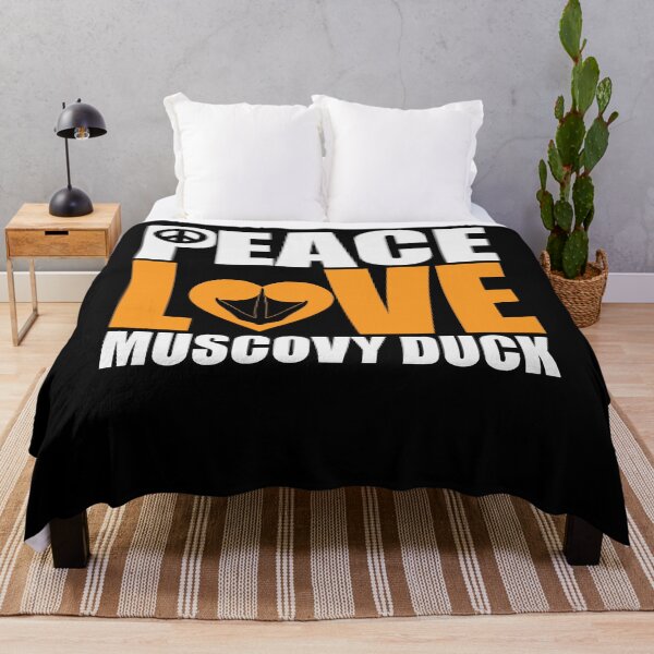 Item preview, Peace Love Muscovy Duck-Gifts Idea for Muscovy Duck Lovers designed and sold by abcxyzsma.