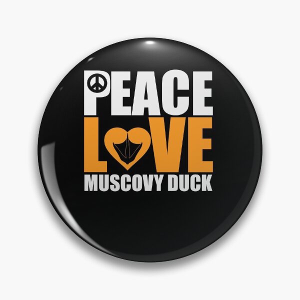 Item preview, Peace Love Muscovy Duck-Gifts Idea for Muscovy Duck Lovers designed and sold by abcxyzsma.