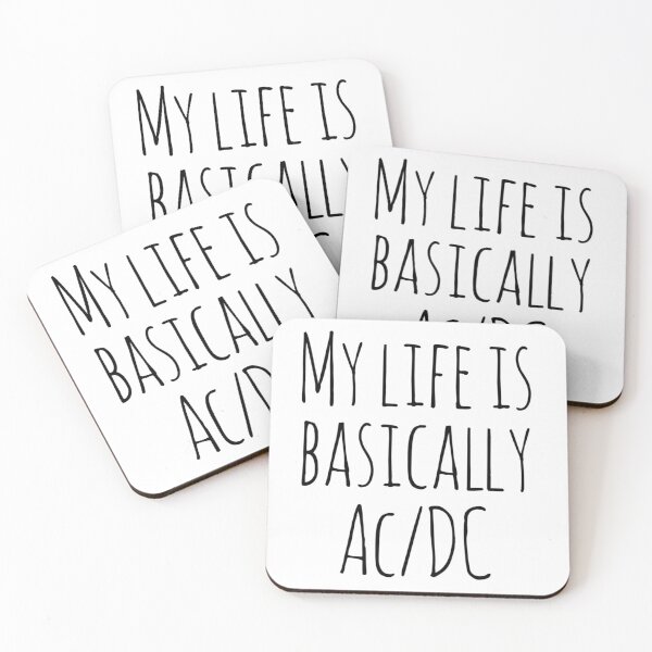 Item preview, My Life is Basically AC/DC designed and sold by SerenaBliss.