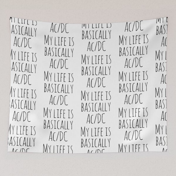 Item preview, My Life is Basically AC/DC designed and sold by SerenaBliss.