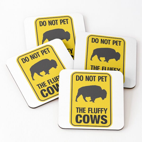 Item preview, Bison Fun - Do Not Pet The Fluffy Cows designed and sold by MorganMadness.