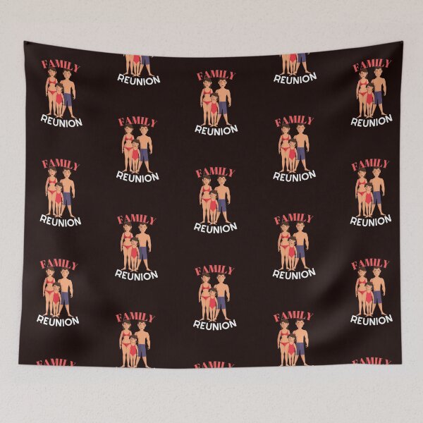 Item preview, beach family reunion t-shirts black coloure designed and sold by fred-eddy.