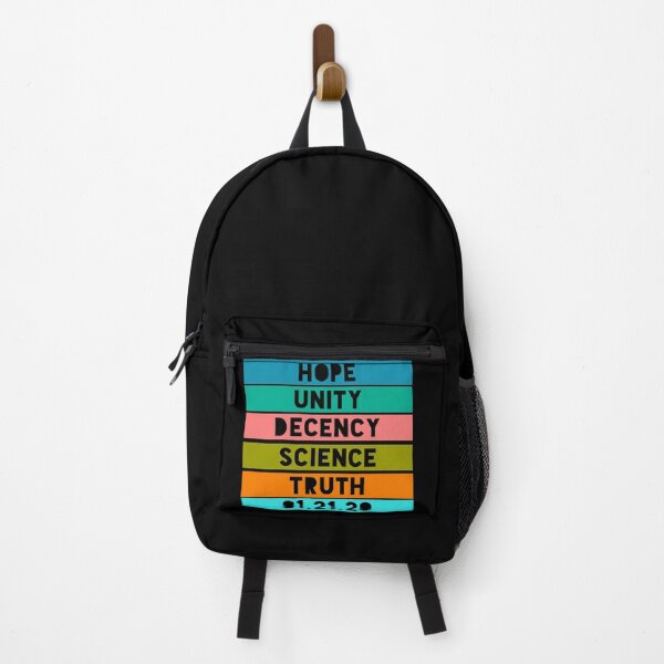 Item preview, Hope Unity Decency Science Truth 01.20.21 retro designed and sold by ShirtzTonight.