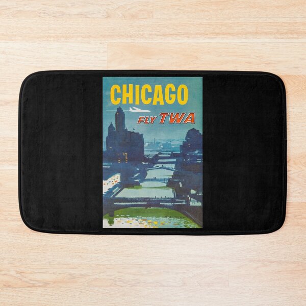 Item preview, retro classic Chicago poster designed and sold by CorasPosters.