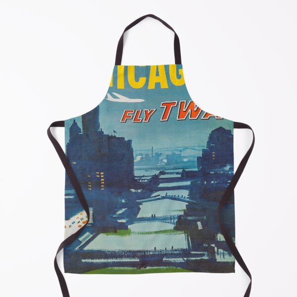 Item preview, retro classic Chicago poster designed and sold by CorasPosters.