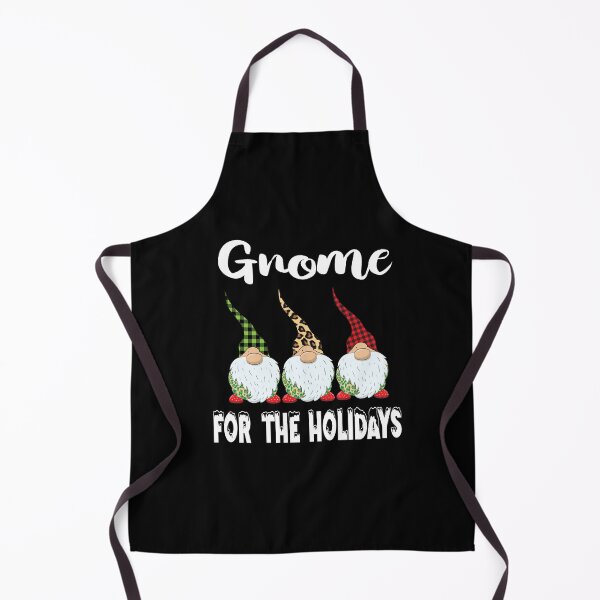 Item preview, Gnome for the Holidays Leopard And Plaid, three gnomes christmas gift, Funny Family Christmas designed and sold by NisRayDesign.
