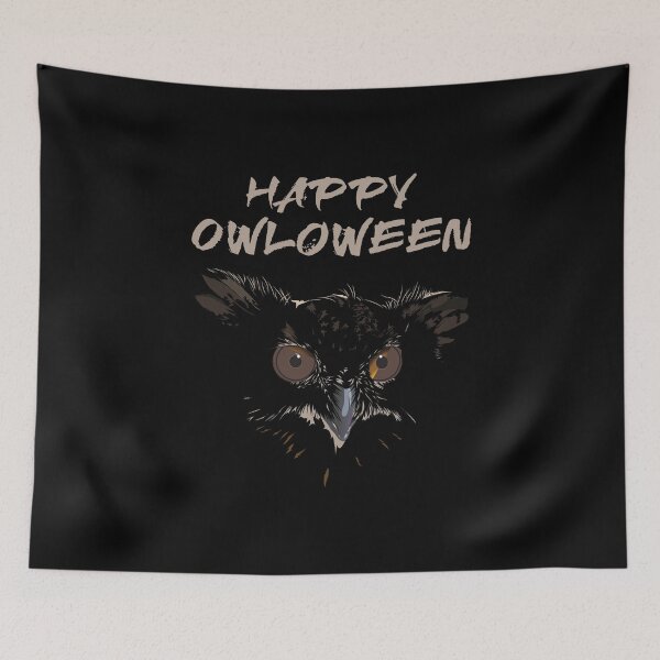 Item preview, Happy Owloween - Owl for Halloween designed and sold by Gold Wings Tees.