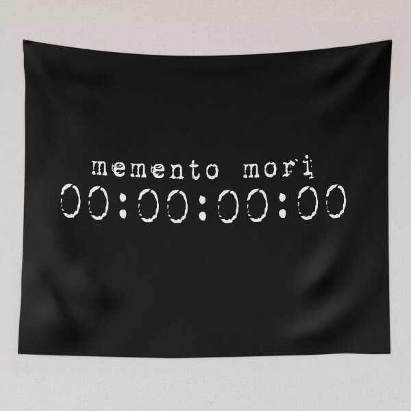 Item preview, Memento Mori Timer (Black) designed and sold by yurwinn.