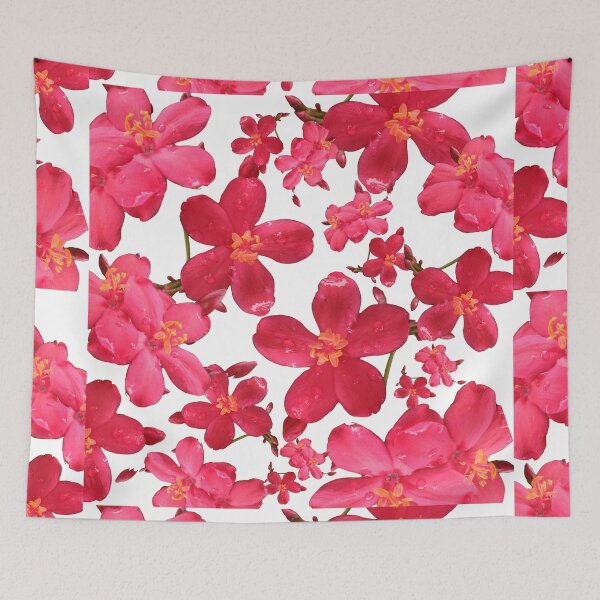 Item preview, The Beauty within Red Flower (Jatropha Integerrima) designed and sold by GiganticSale.